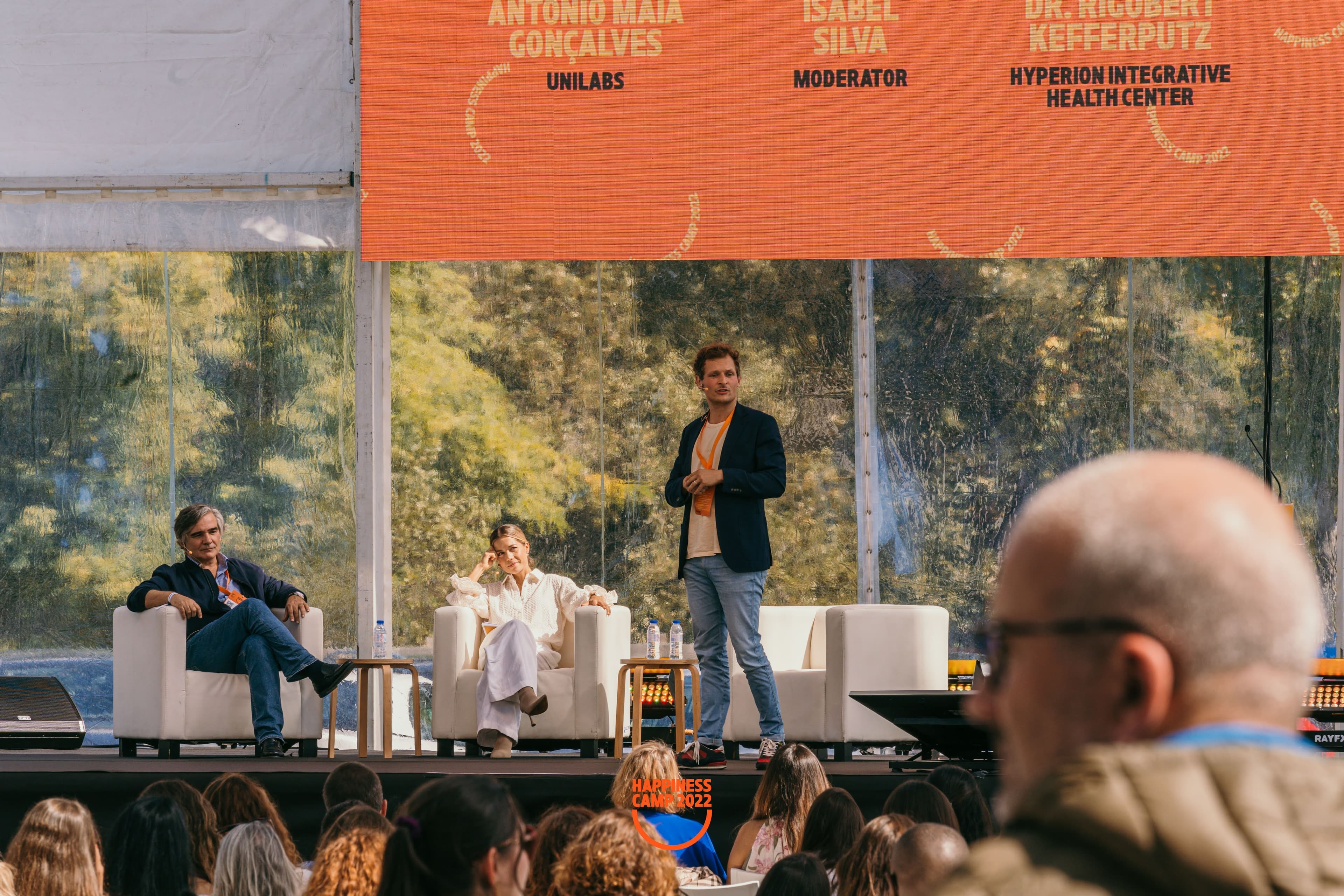 Dr. Kefferputz at Happiness Camp 2022 in Portugal